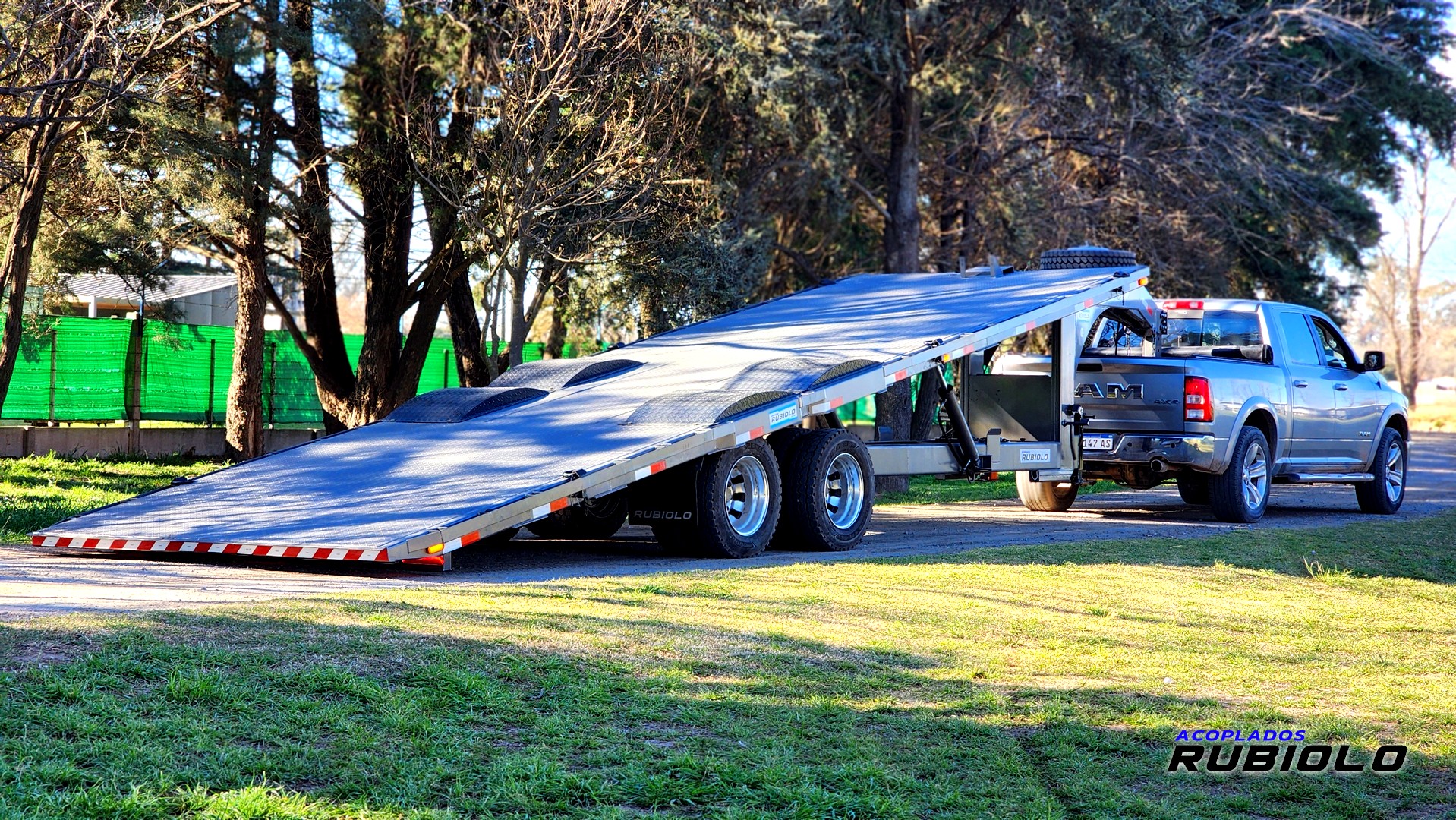Trailer Semirremolque basculante Homologado para 10 Tn. (HO1012)
