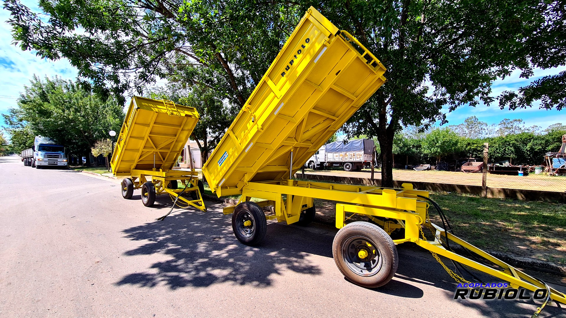Acoplado Volcador Trasero para 3/4 Tn. (VO1004)
