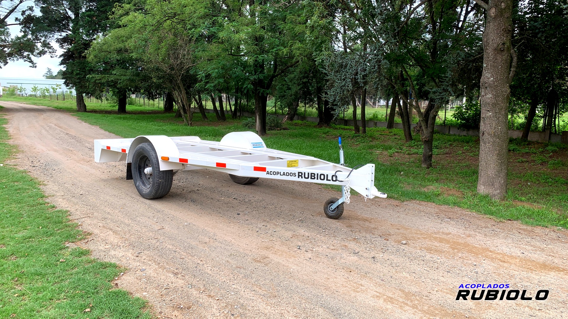 Trailer Homologado para Grupo Electrógeno o Generador para 2 Tn. (HO1024)