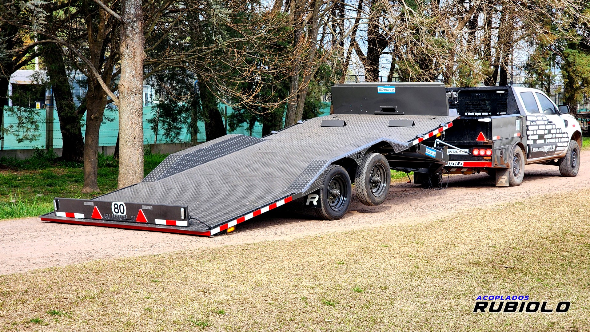 Trailer Basculante Homologado para Auxilio Mecanico para 3 Tn. (TR1014-S)
