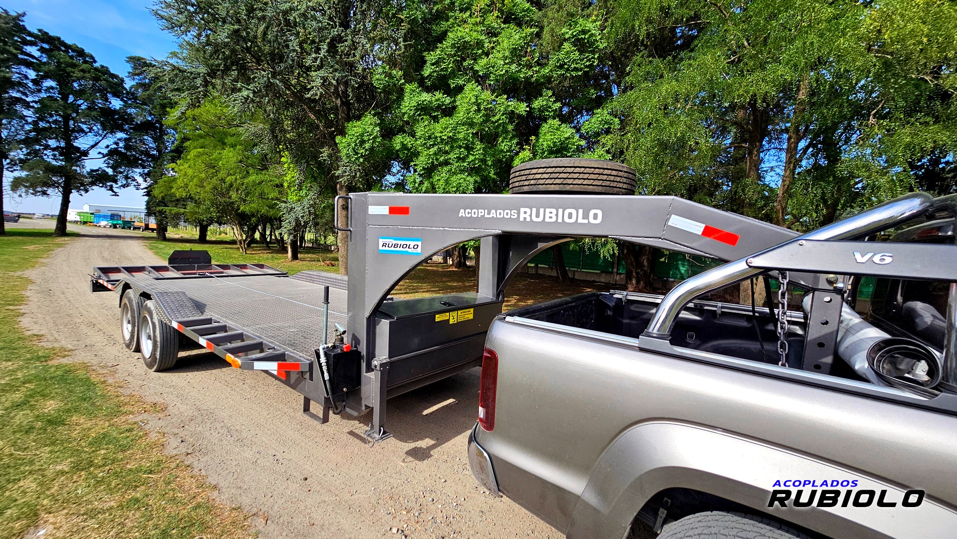 Trailer Semirremolque Basculante Homologado para 6/7 Tn. (HO1011)