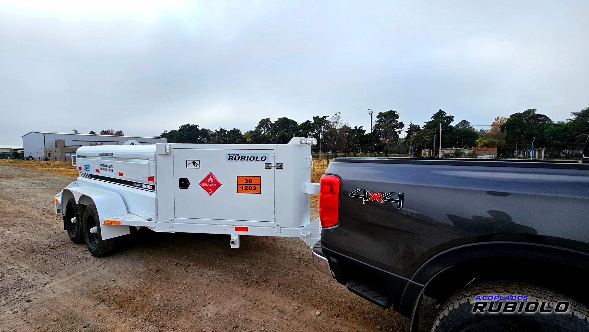 Cisterna Balancin Americana para 3.000 Lts. Homologado (CI1022-S)