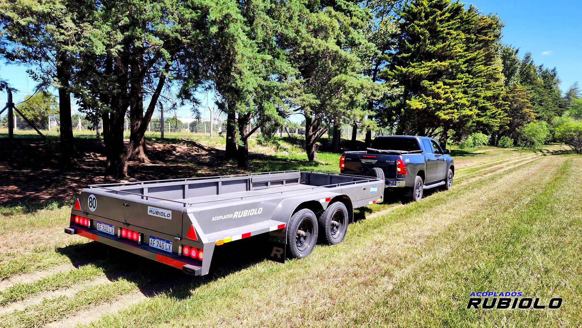 Trailer Balancin Homologado para 2 Tn. (TR1026-S)