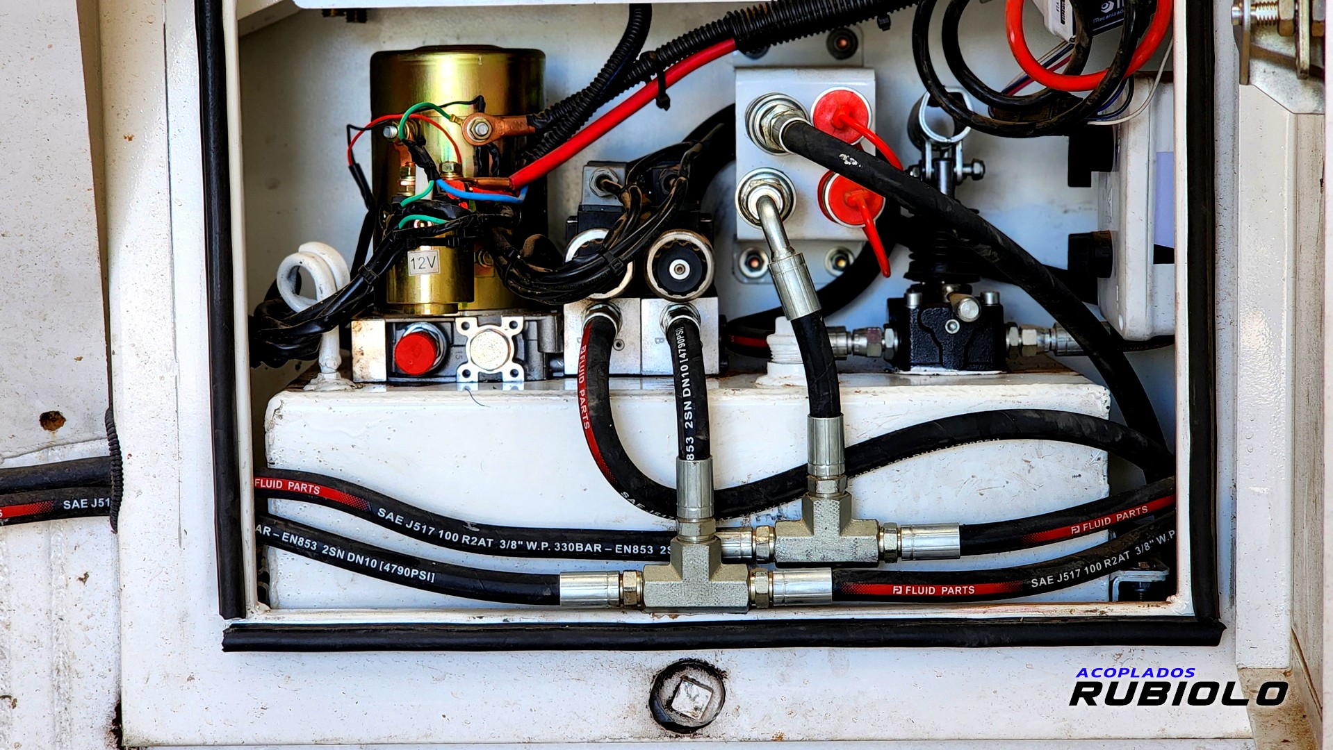 Sistema de Accionamiento Hidráulico Eléctrico 12v (OP1177)