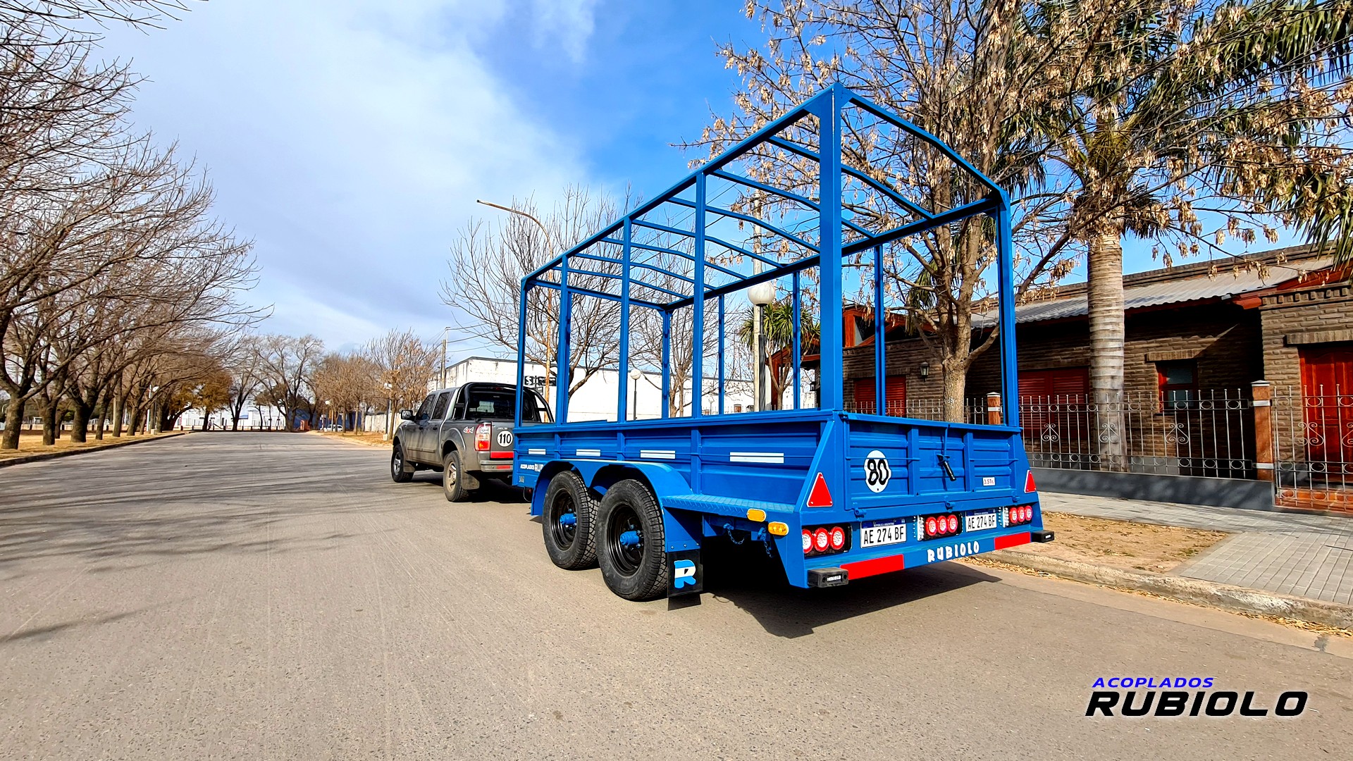 Estructura desmontable con arcos REFORZADA (OP1206)