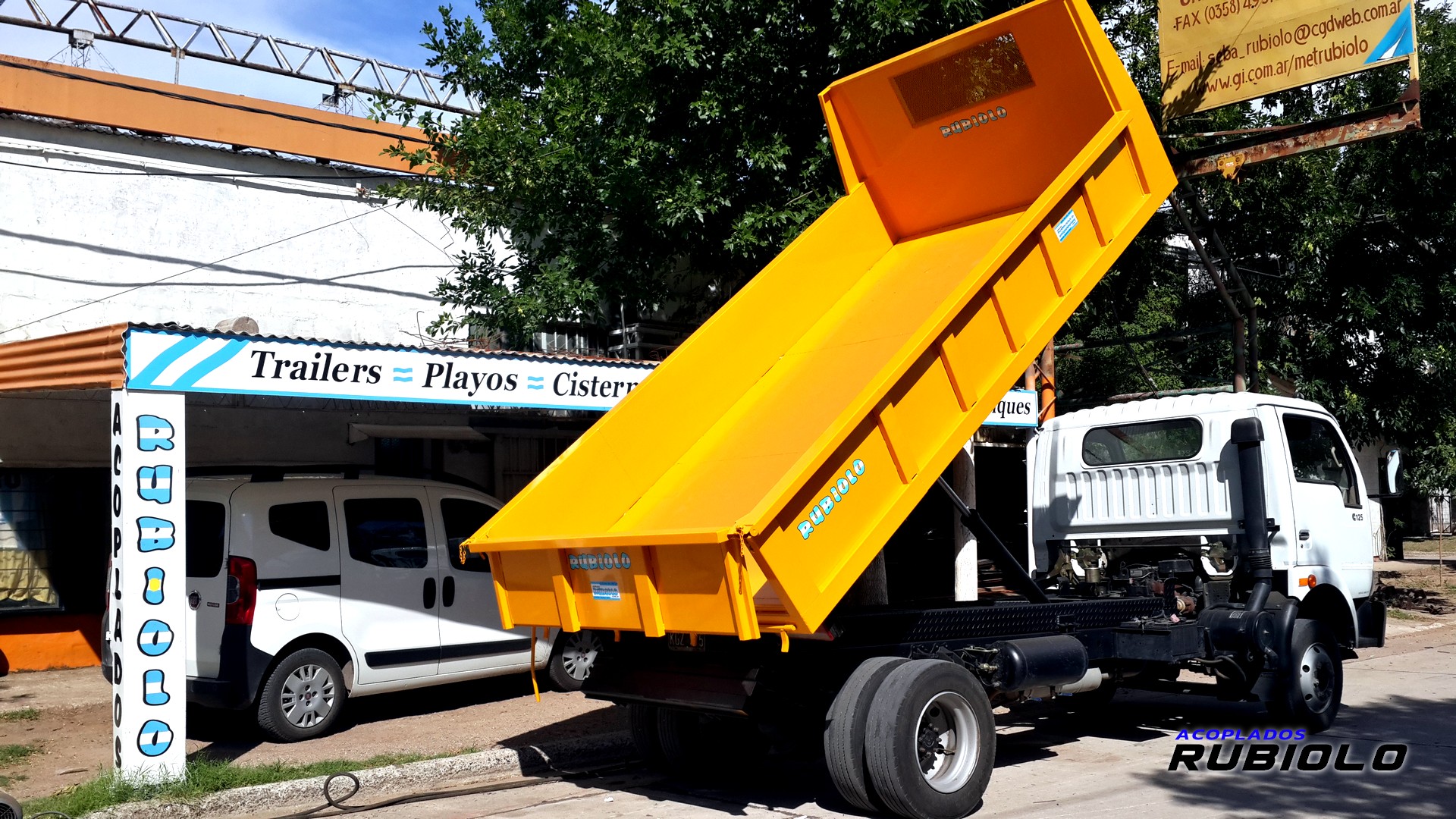 Carroceria Volcadora Trasera de 4 m3 para Camion (CV1001)
