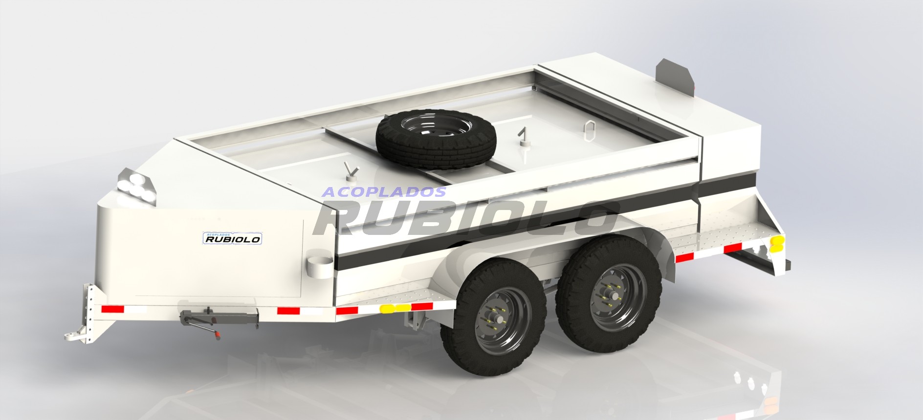Cisterna Balancin Americana para 2.000 Lts. Homologado (CI1025-S)