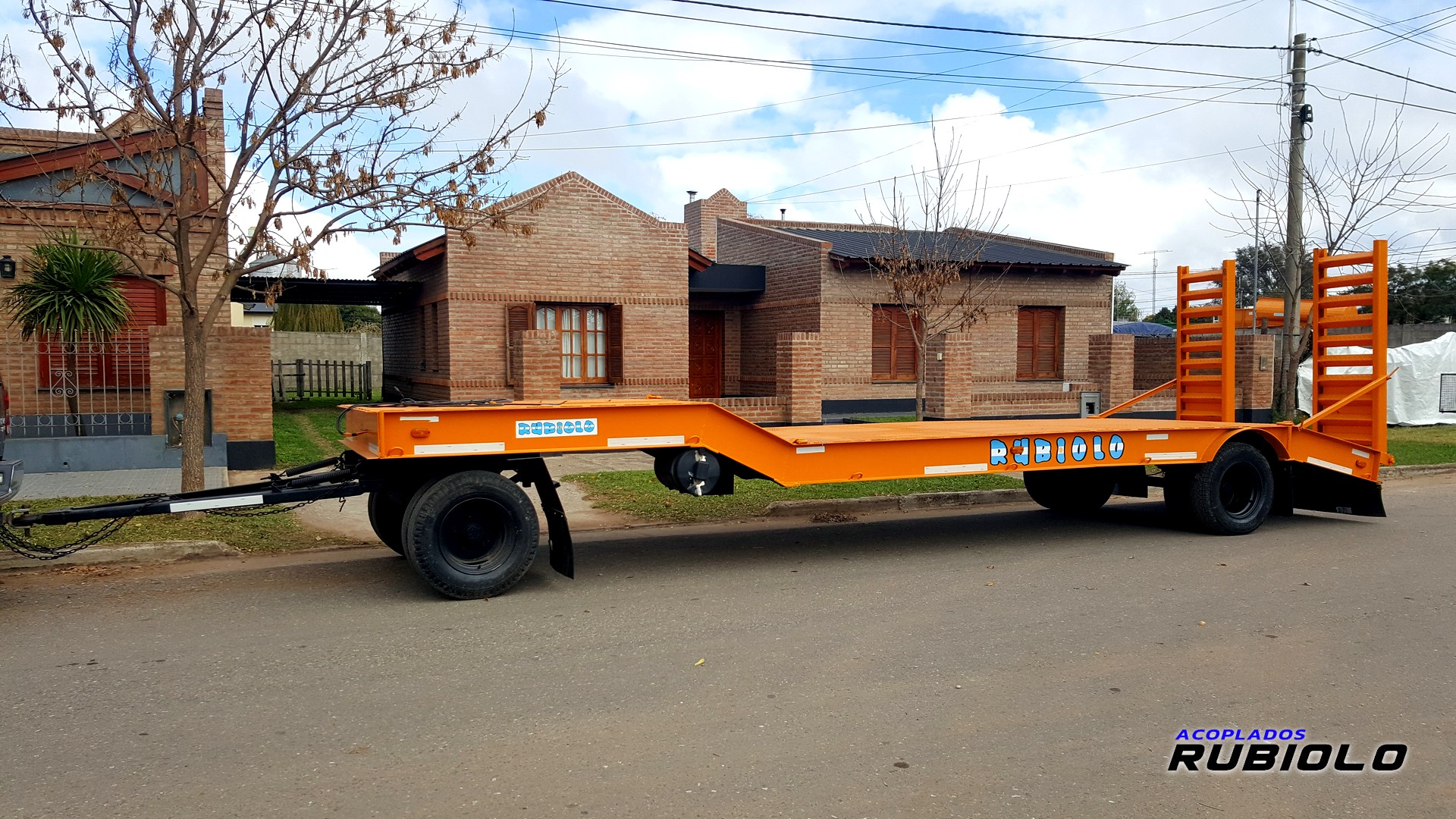 Carreton Homologado para 15 Tn. Doble ejes (HO1014)